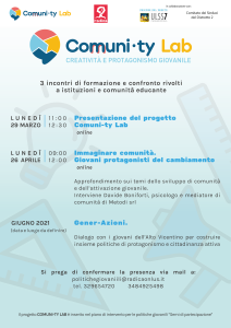 seminari adulti Comuni-ty lab