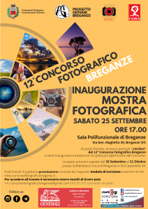 volantino inaugurazione mostra fotografica e premiazione