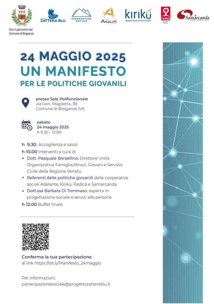 Convegno Politiche Giovanili 24 maggio 2025